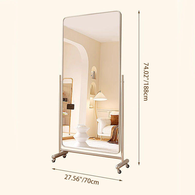 Mobile Full-Length Floor Mirror