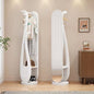 Pipa Round Rotating Floor Mirror