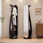 Pipa Round Rotating Floor Mirror