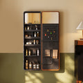 French Full-Length Mirror Cabinet, Hidden Storage