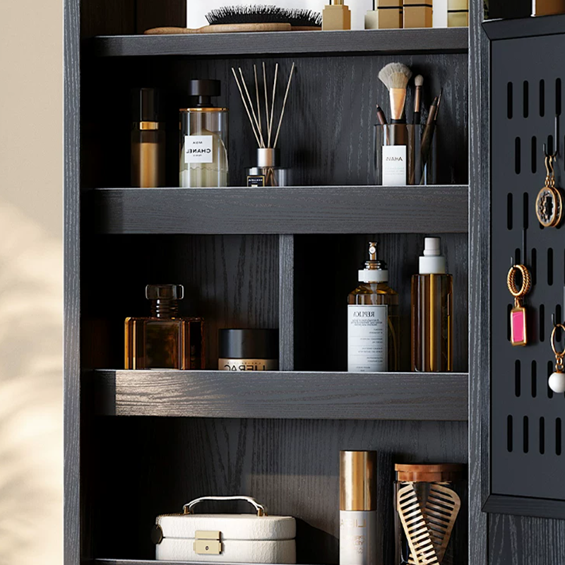 French Full-Length Mirror Cabinet, Hidden Storage