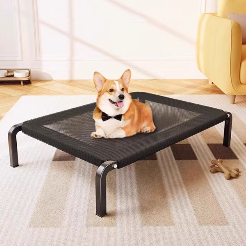 Elevated Nylon Iron Dog Bed