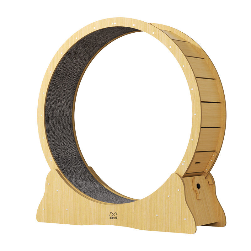 Round Cat Treadmill & Scratch Board