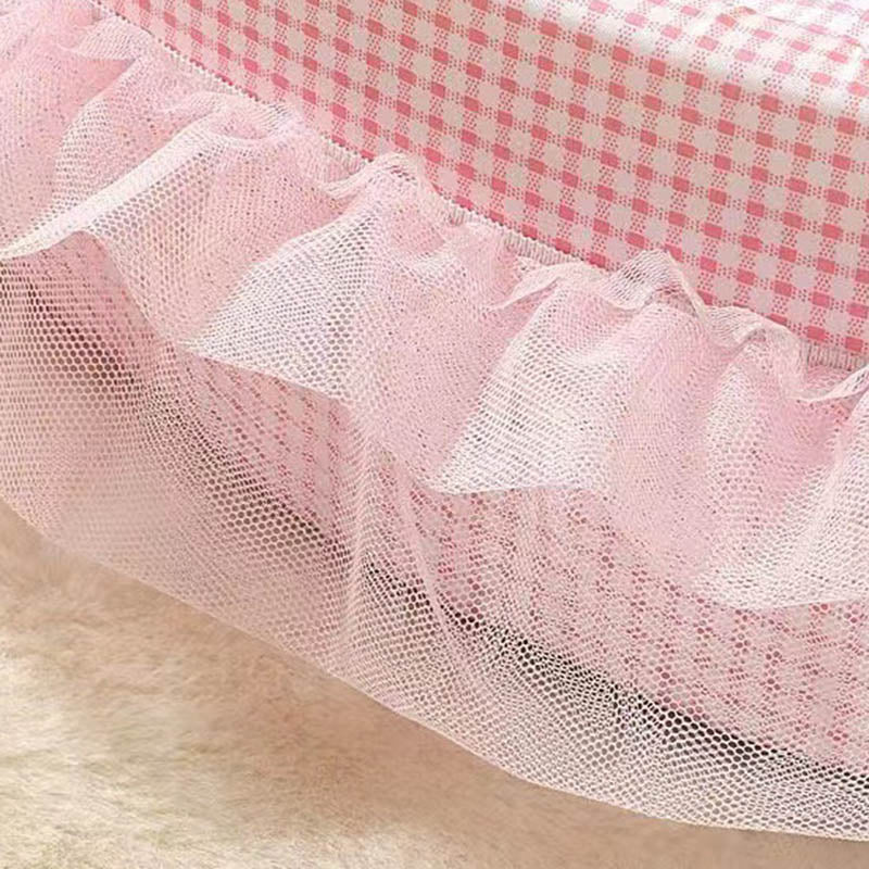 Oval Polyester Cat Bed