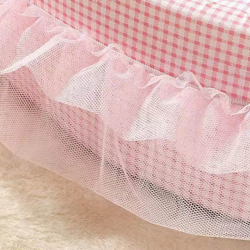Oval Polyester Cat Bed