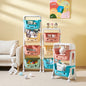 Cat-Shaped Kids Storage Rack on Wheels