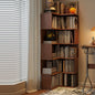Rubberwood Corner Bookshelf