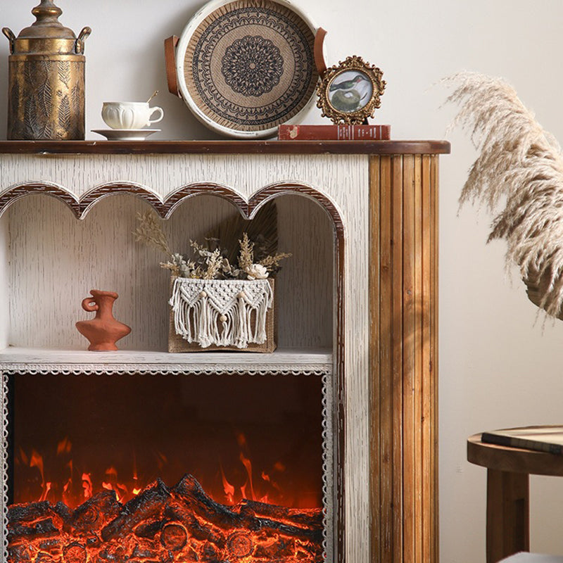Vintage Cedar Console Mantel