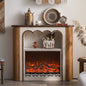 Vintage Cedar Console Mantel