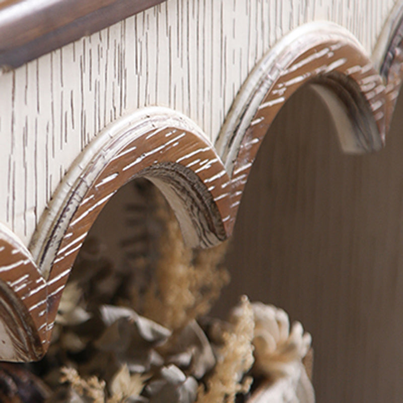 Vintage Cedar Console Mantel