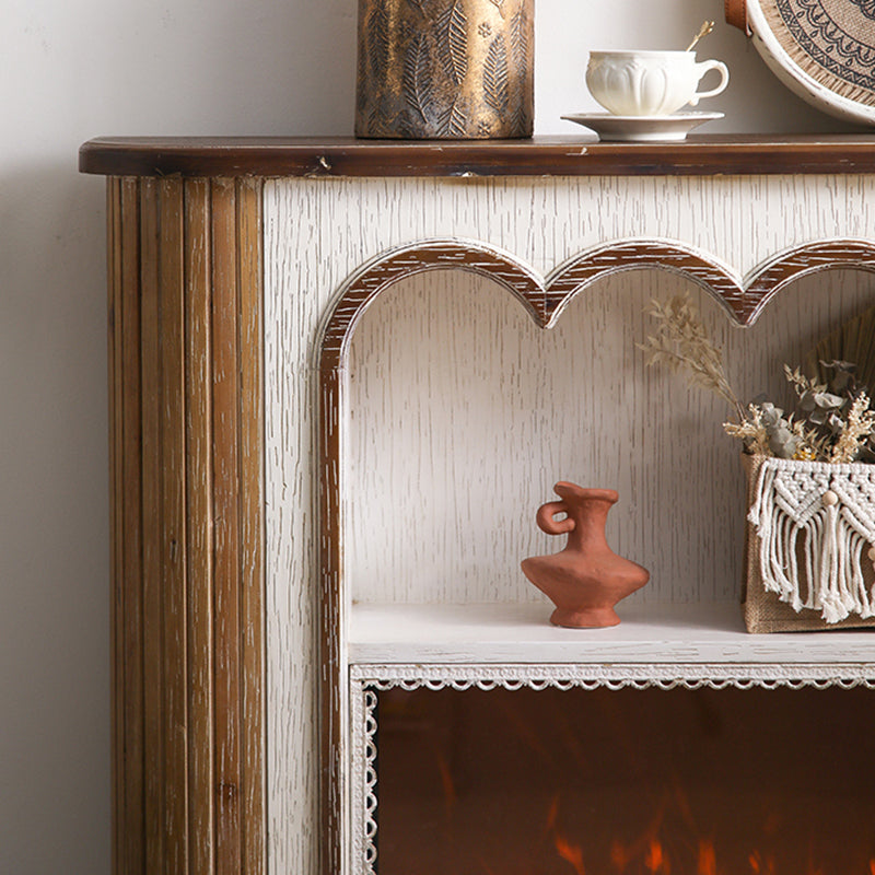 Vintage Cedar Console Mantel