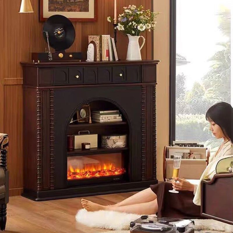 French Pine Console Mantel