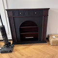 French Pine Console Mantel