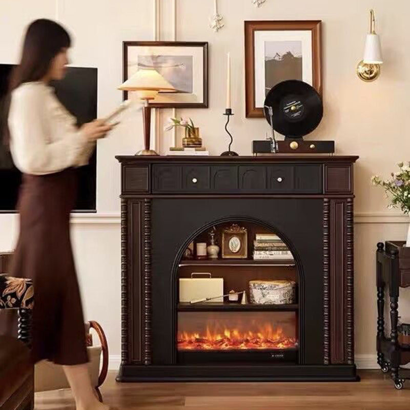 French Pine Console Mantel