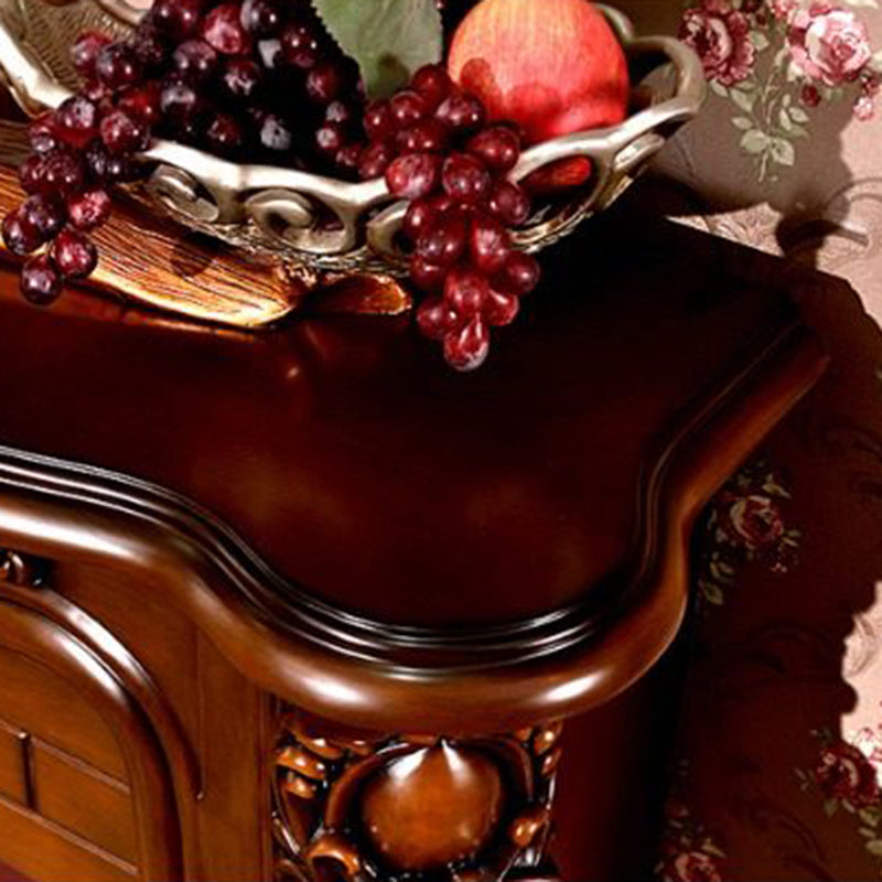 European Rubberwood Mantel
