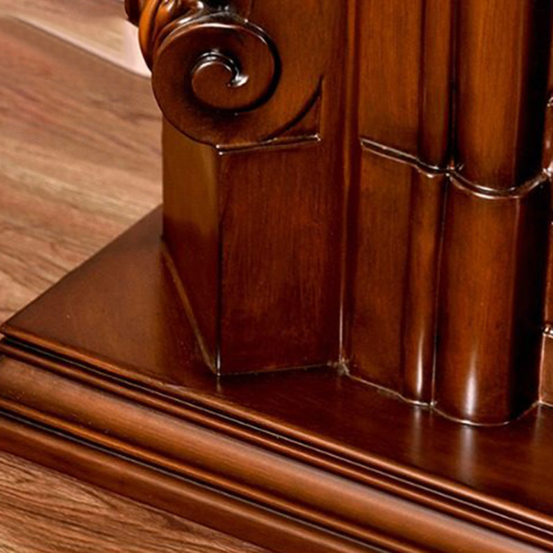 European Rubberwood Mantel