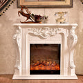 European Rubberwood Mantel