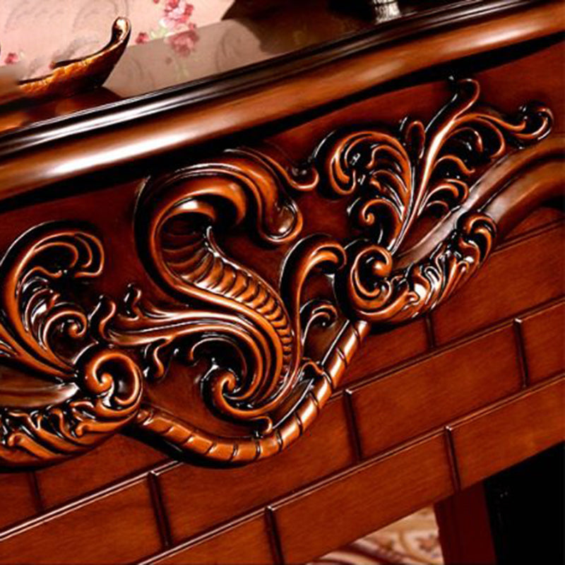 European Rubberwood Mantel