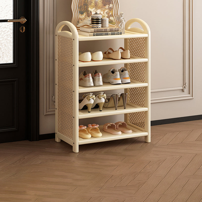 Vintage Bamboo 5/6-Tier Shoe Rack