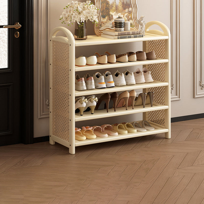 Vintage Bamboo 5/6-Tier Shoe Rack