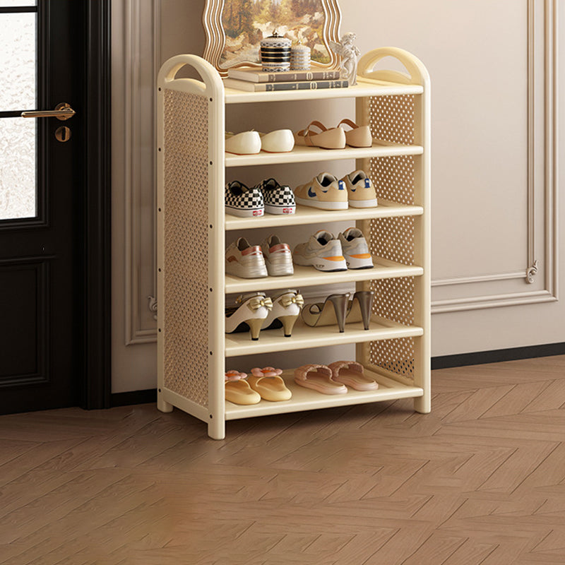 Vintage Bamboo 5/6-Tier Shoe Rack