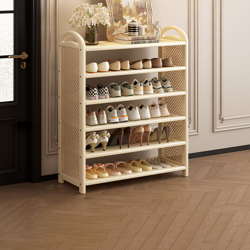 Vintage Bamboo 5/6-Tier Shoe Rack