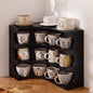 Vintage Bamboo 3/4-Tier Desktop Shelf