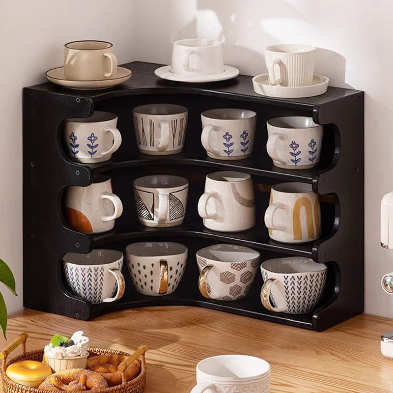 Vintage Bamboo 3/4-Tier Desktop Shelf