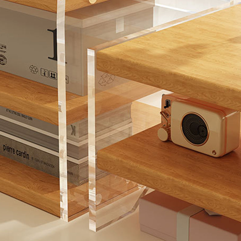 Minimalist Wood 1/2/3-Tier Desktop Shelf