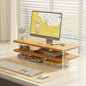 Minimalist Wood 1/2/3-Tier Desktop Shelf