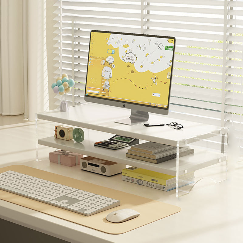 Minimalist Wood 1/2/3-Tier Desktop Shelf