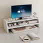 Scandinavian Wood Desktop Shelf with Drawer