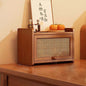 Scandinavian Walnut Flip-Top Desktop Shelf
