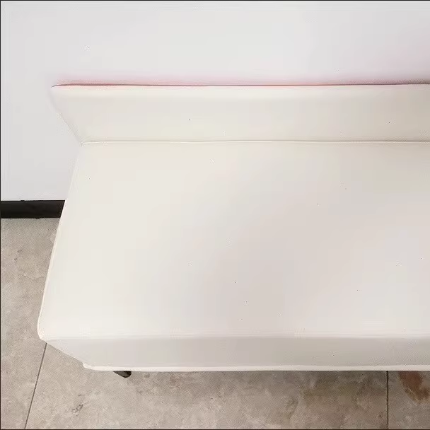 Plywood Faux Leather Bench