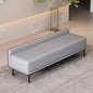Plywood Faux Leather Bench