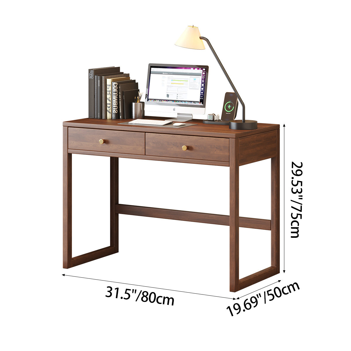 Rubberwood Office Desk