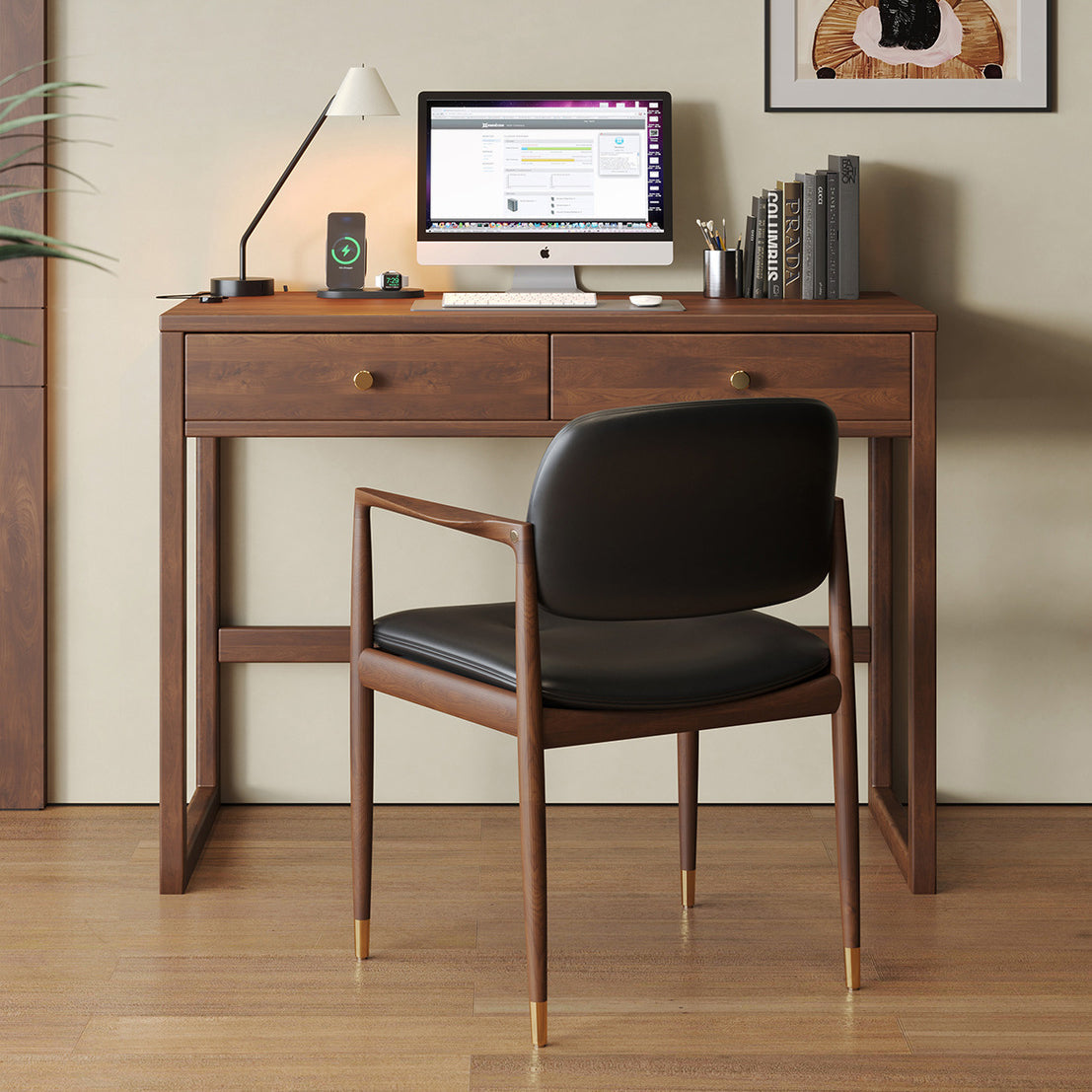Rubberwood Office Desk
