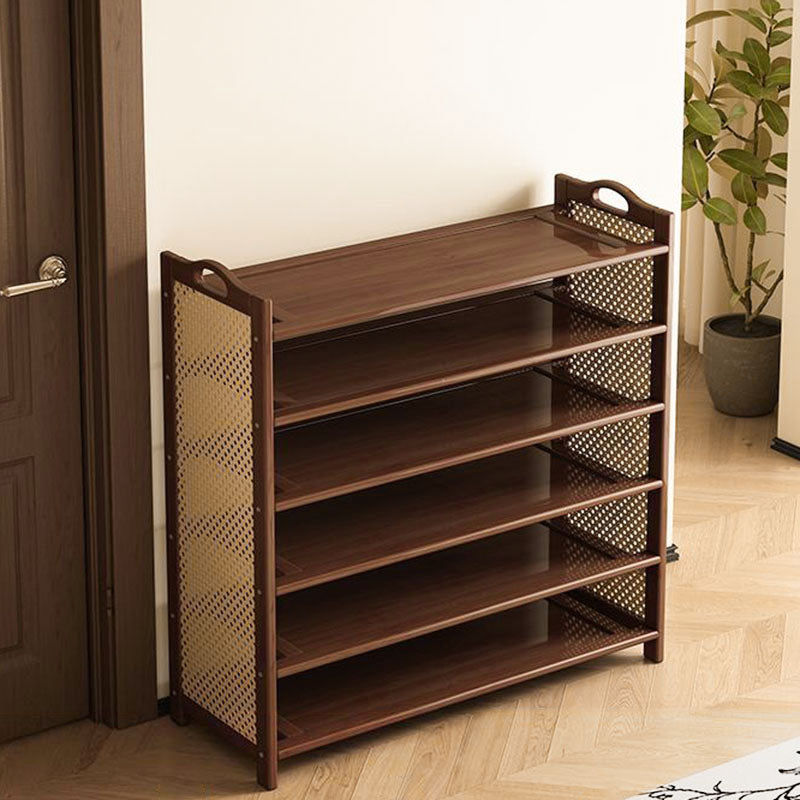 Bamboo Shoe Rack