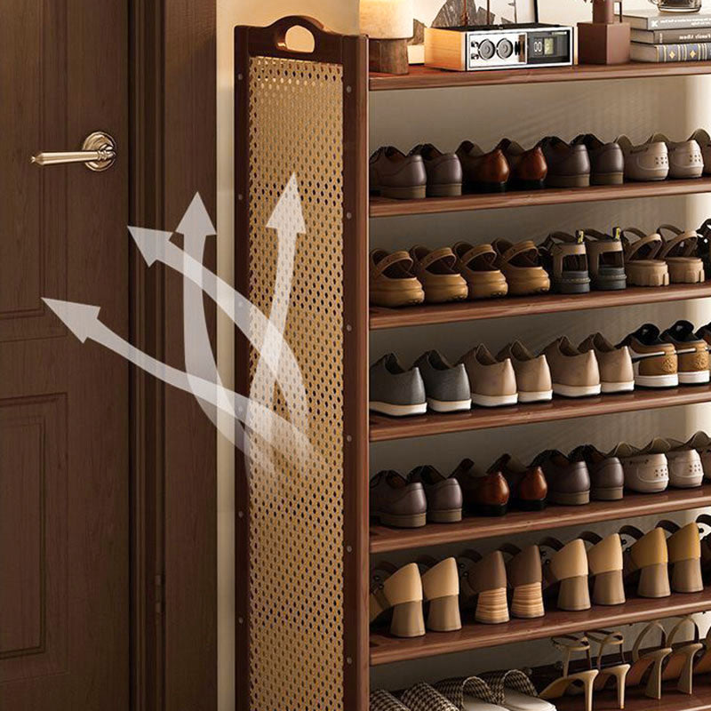 Bamboo Shoe Rack