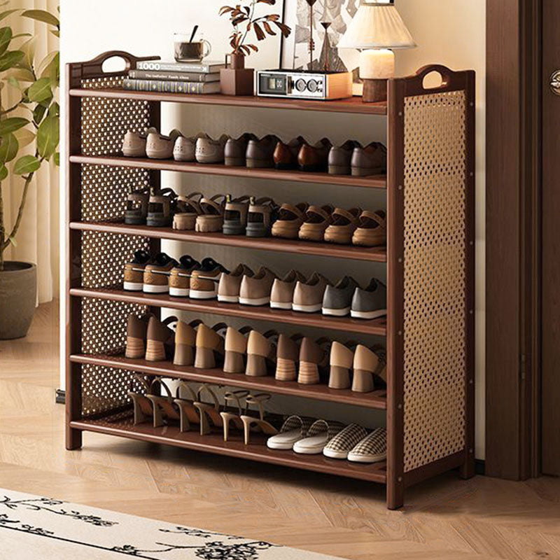 Bamboo Shoe Rack