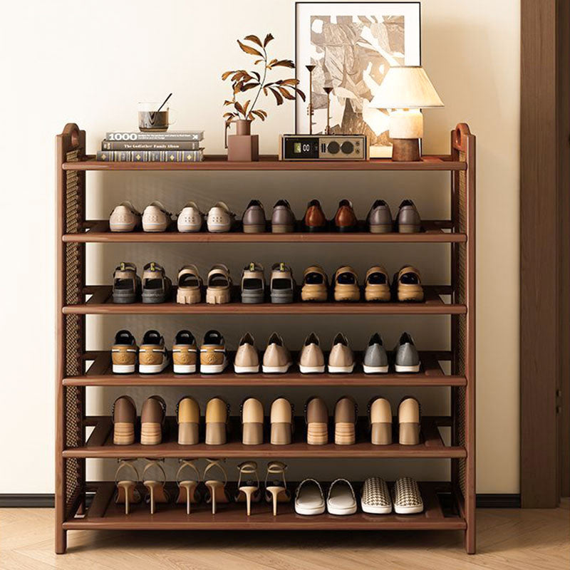 Bamboo Shoe Rack