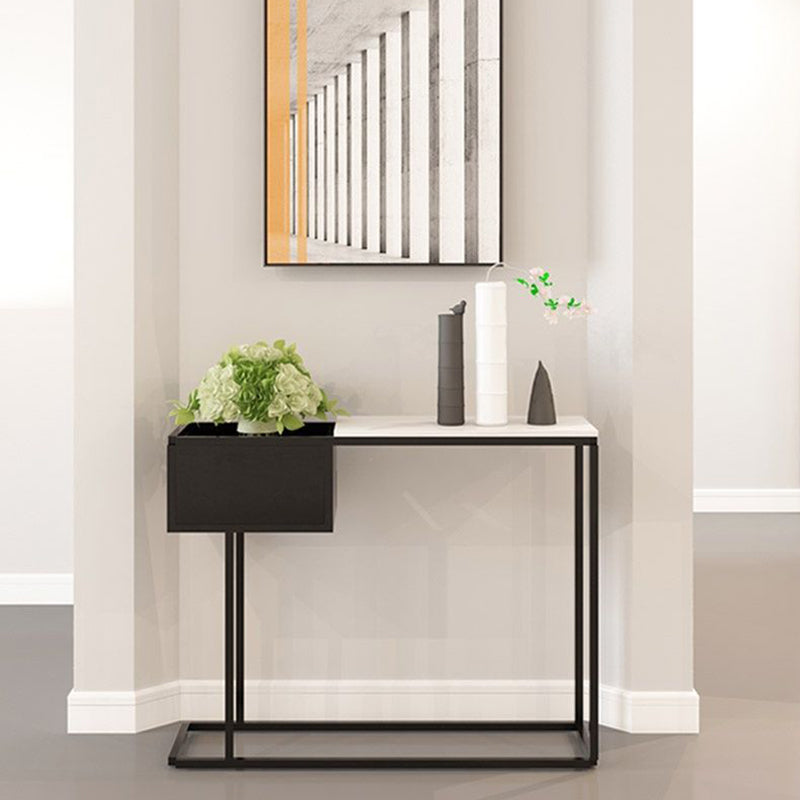 Luxury Marble Steel Console Table
