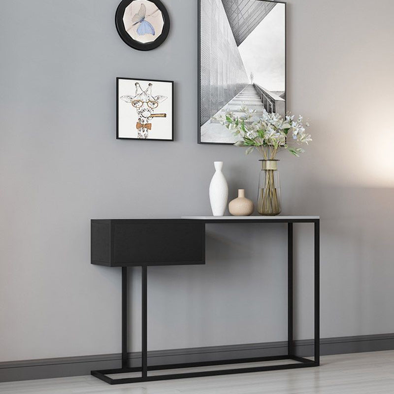 Luxury Marble Steel Console Table