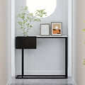 Luxury Marble Steel Console Table