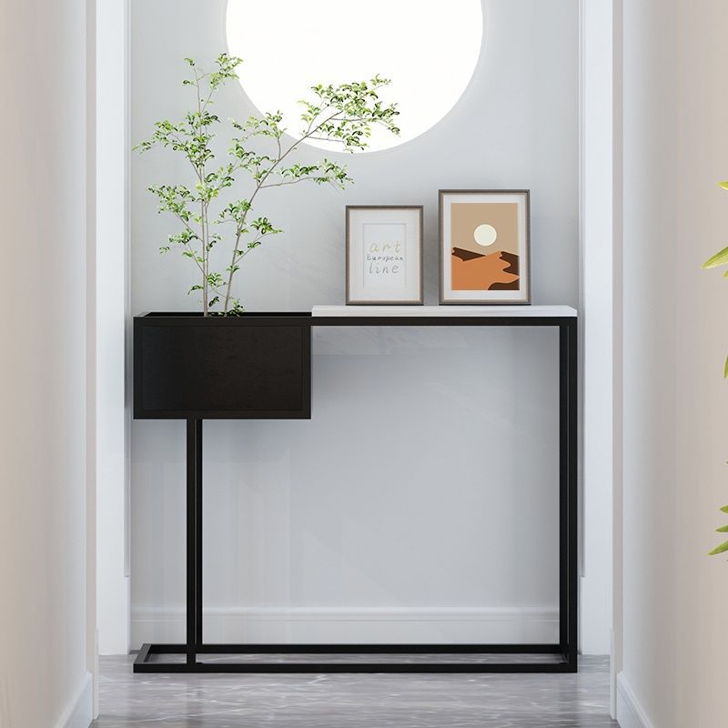 Luxury Marble Steel Console Table
