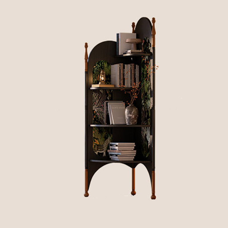 Ash Wood Corner Bookshelf & Room Divider
