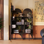 Ash Wood Corner Bookshelf & Room Divider