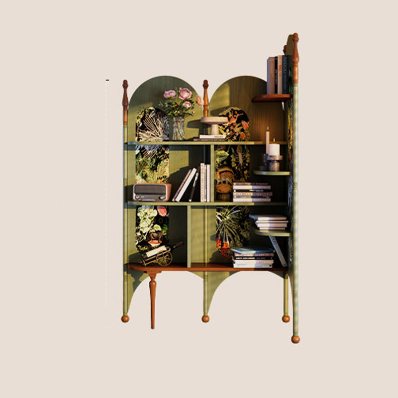 Ash Wood Corner Bookshelf & Room Divider