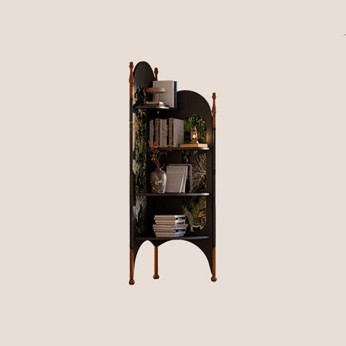 Ash Wood Corner Bookshelf & Room Divider