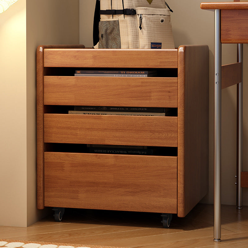 Nordic Pine Wood 3-Drawer Storage Cabinet